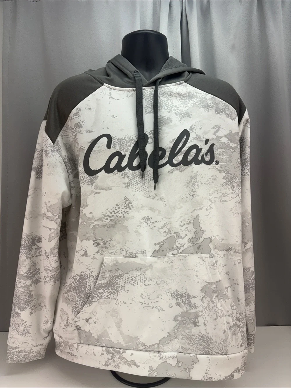 Cabela's Hoodie Mens Large Urban Camo
